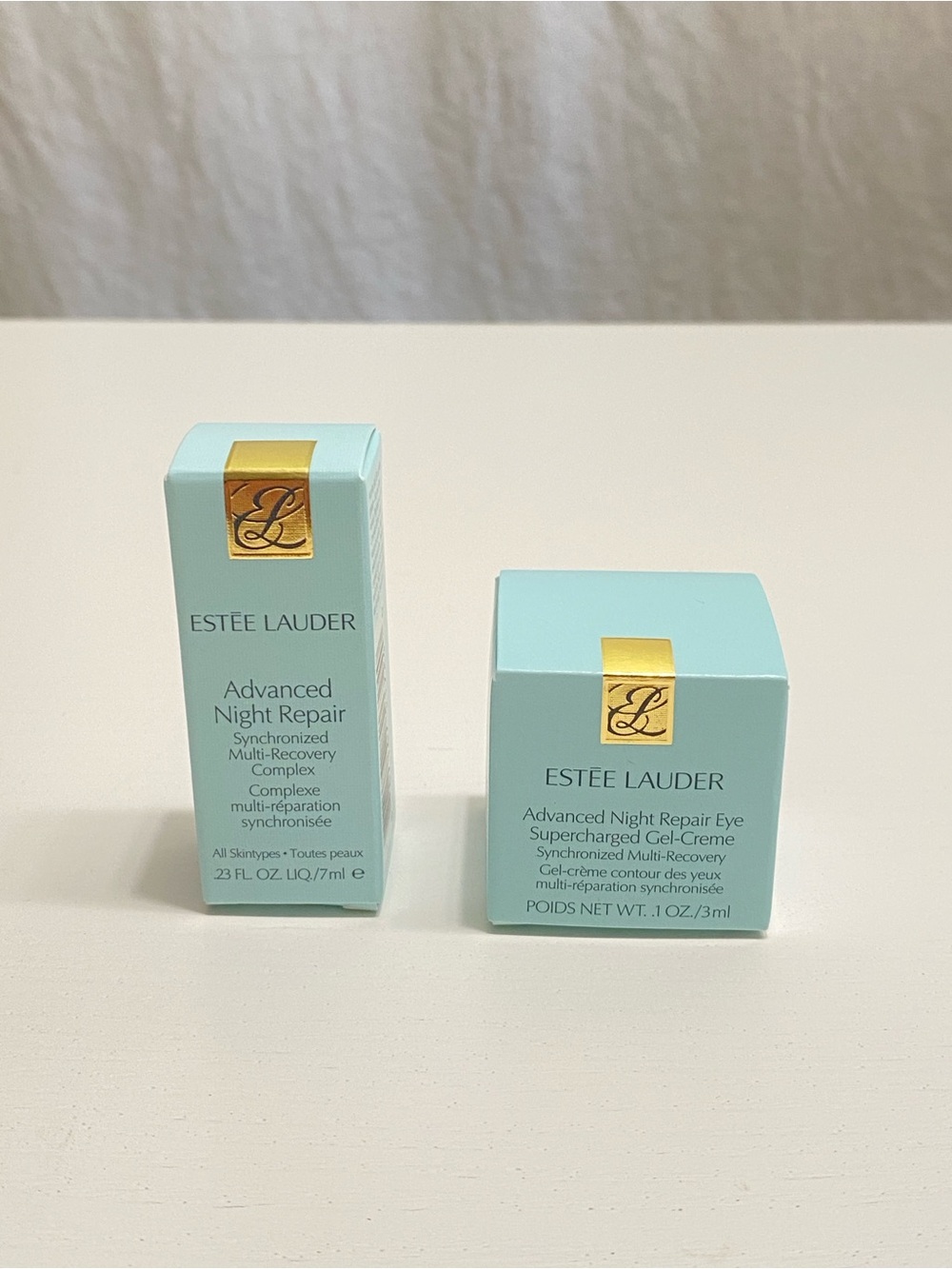 Estee Lauder Advanced Night Repair & Eye Gel-Creme Set Travel Sample Size